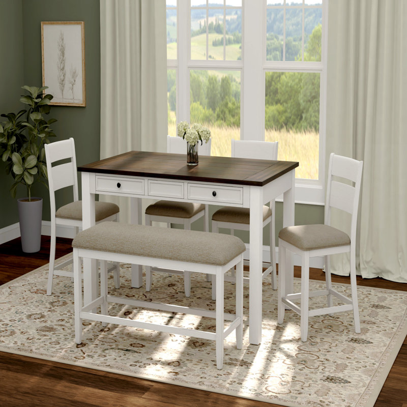 6 Piece Gathering Dining Set