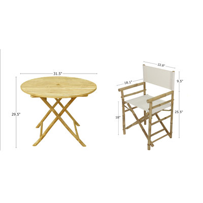 Ensemble repas 7 pièces avec coussin Woen