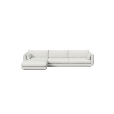 Bloom 3-Seater Sofa W/Chaise Lounge Left & Plinth