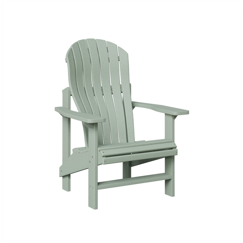 Berlin Gardens Contour Upright Adirondack Chair, Seafoam