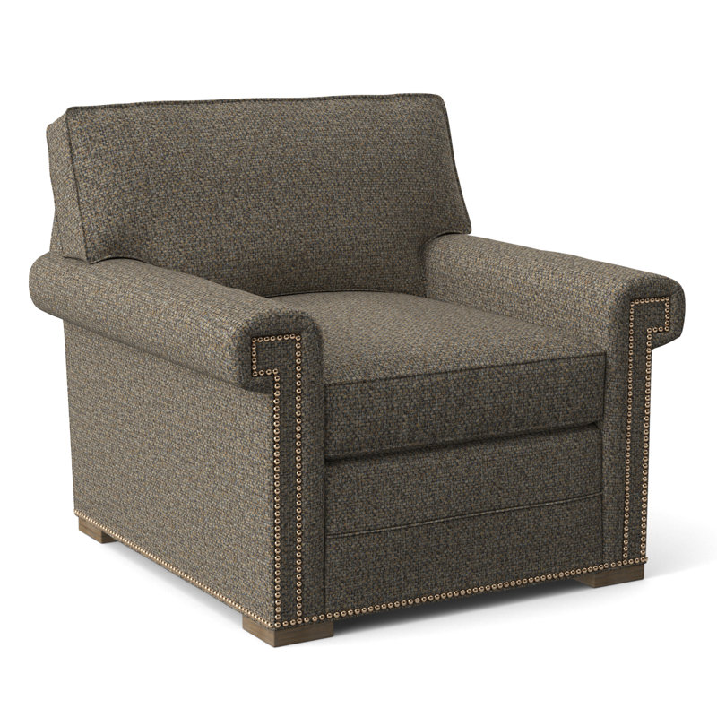 Fauteuil 36 po Davidson, Oui, Tempête Impala, Gris tourterelle