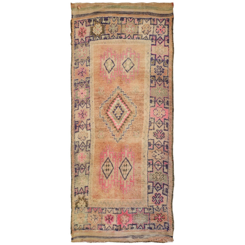 Moroccan Rugs One-of-a-Kind Runner 5'8" X 13'1" Area Rug