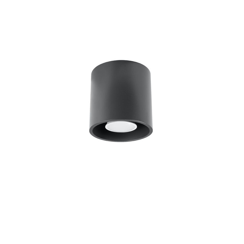 Anzio Flush Mount, Anthracite