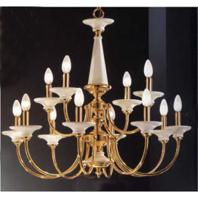12 - Light Tiered Chandelier