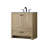 30 Inch Single Bathroom Vanity In Mango Wood