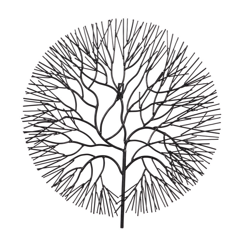 Wire Tree Wall Décor, 21" H x 20" W x 2" D