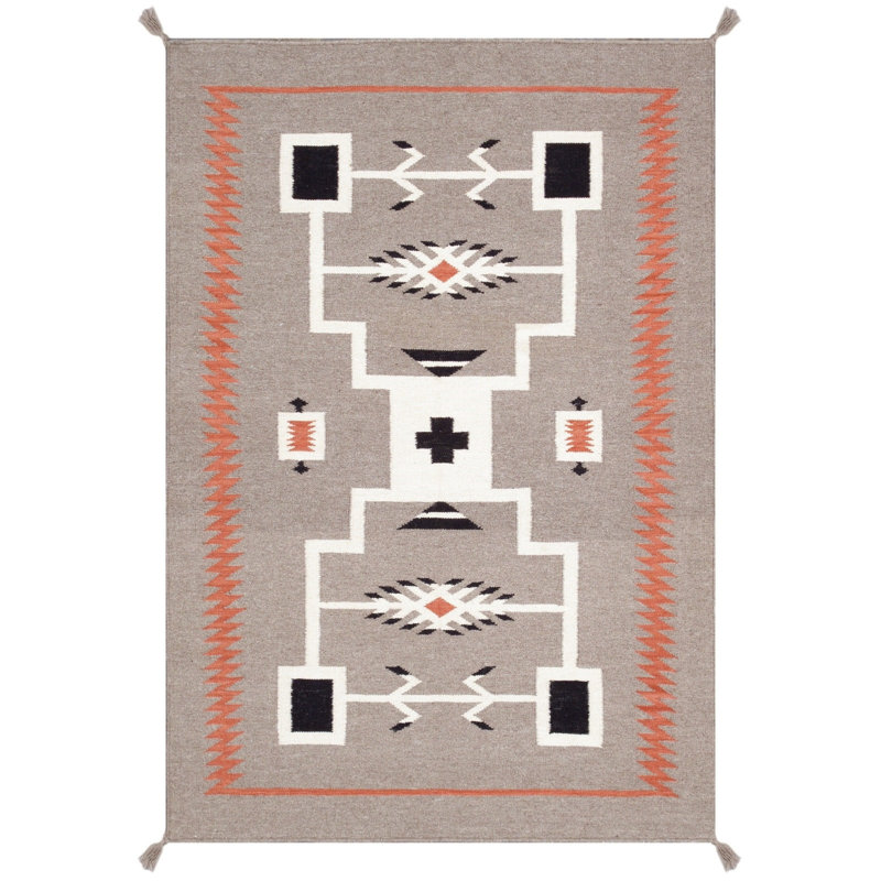 Oriental Area Rug in Mocha
