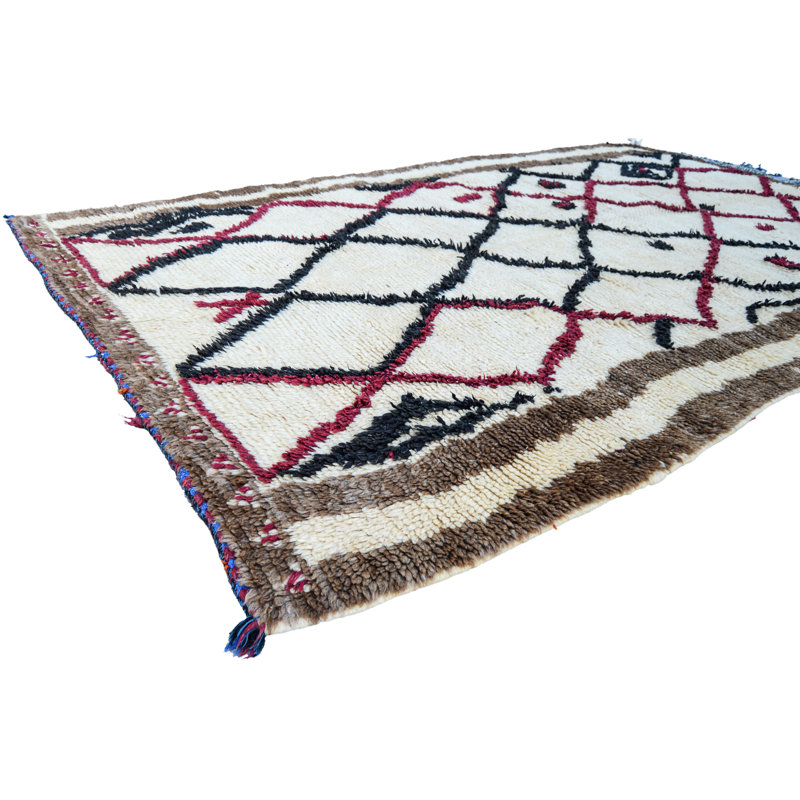 One-of-a-Kind Rectangle 4'8" X 8' Hand Loomed Area Rug