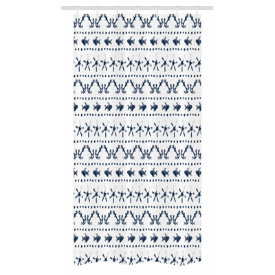 Shower Curtain with Hooks Included