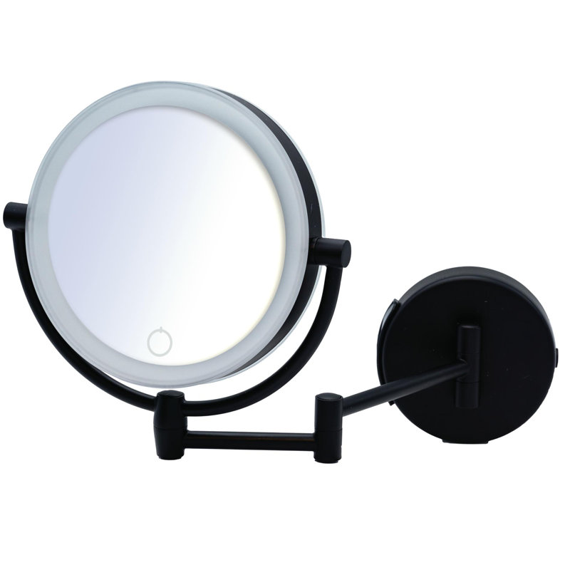 Magnifying Makeup/Shaving Mirror Shaver Socket