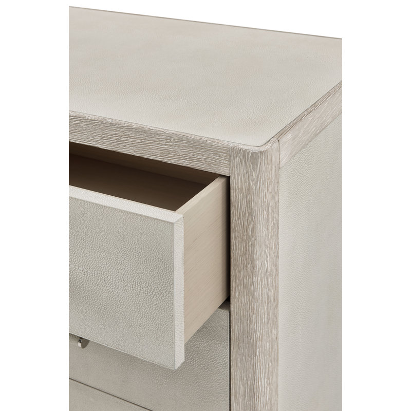 Maxwell 3 - Drawer Nightstand, Cashmere