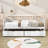 Wooden Daybed with 2 Drawers-508432282-508432283