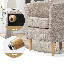 Fauteuil d'appoint rembourré Meruert-1838650140