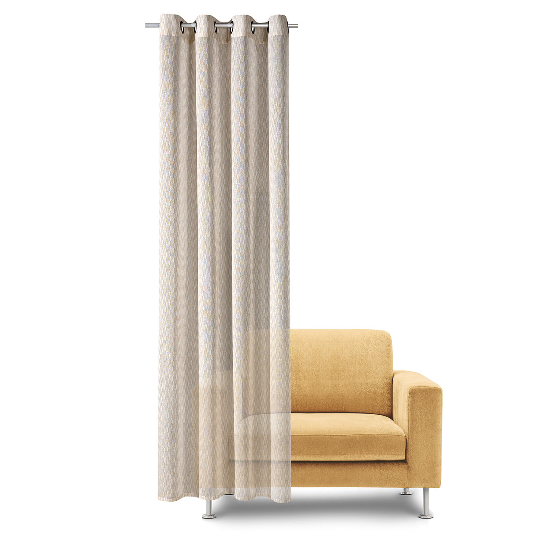 Kushtrim Eyelet Semi Sheer Curtain