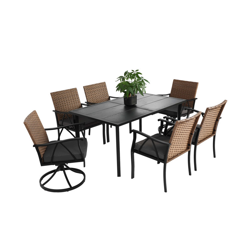 7 Piece Patio Dining Set