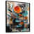 Black Floater Framed