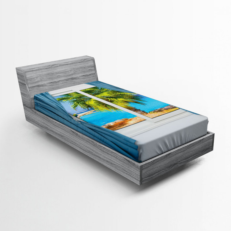 Drap ajusté beach, Drap-housse de taille simple