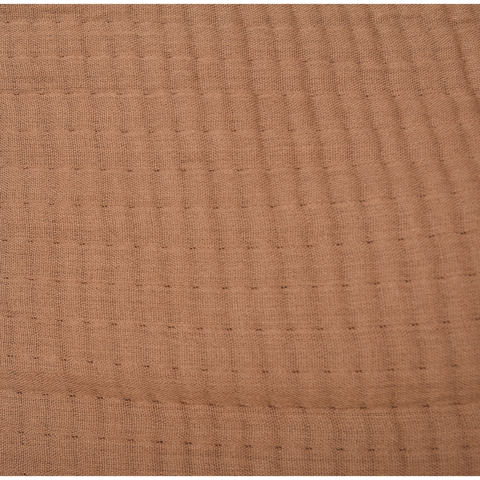 Cotton Throw Blanket, Mocha
