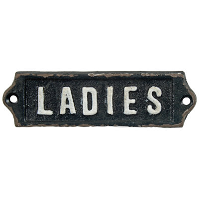 Josette "Ladies" Door Sign