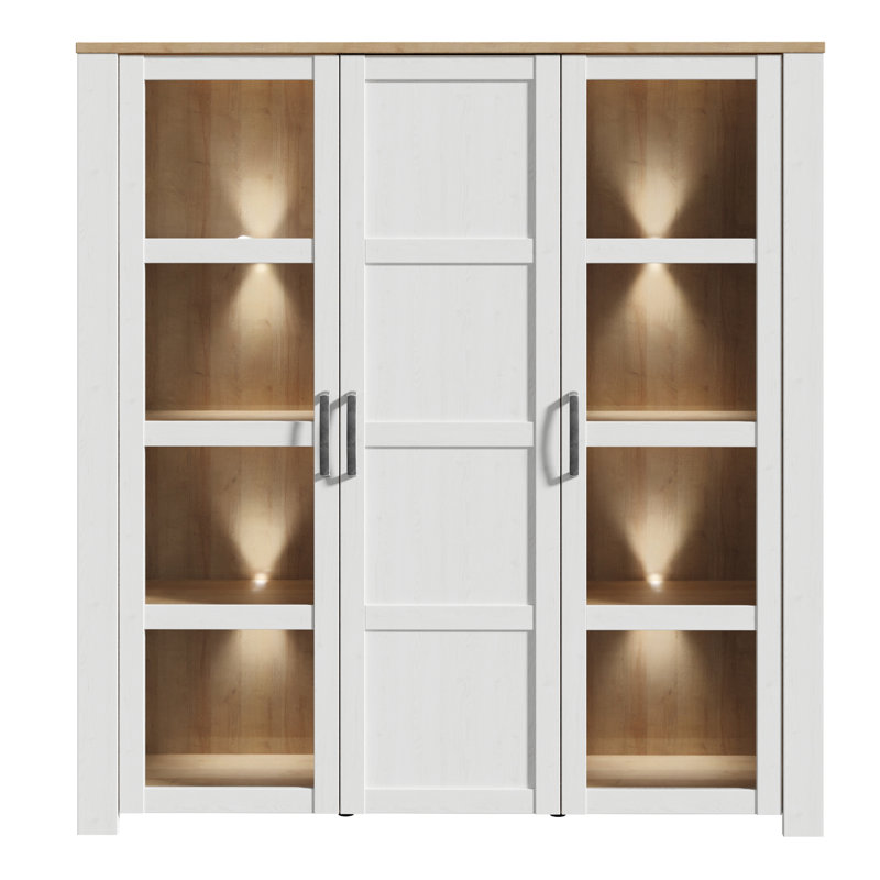 Sighild Display Cabinet, White