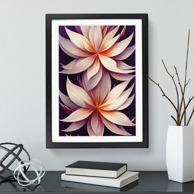 The Dignified Flowers - Framed Print