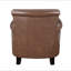 Chaise d'appoint en cuir traditionnel 1pc-1435454935