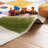 Colorful Diamond for Kids Washable Non-slip Rug Confetti on Cream-470197558-477690671