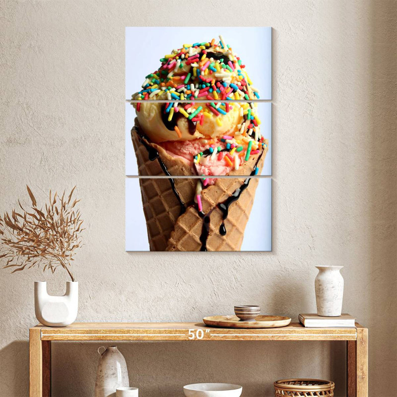 Yarlin Sprinkles On Ice Cream, 65" H x 42" W
