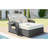 Pe Double Chaise, 2, Adjustable Back, Cushions With Heavy-duty And All-weather Fabric 2 Reclining Daybed, 3-height Protective Covers-78800385