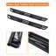 Running Boards for 2005-2023 Toyota Tacoma Double Cab/Crew Cab | Heavy-Duty Side Steps & Nerf Bars for Easy Access & Off-Road Protection