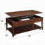 Table basse Malachi avec plateau relevable