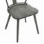 Ensemble de 2 chaises de ferme, chaises d'appoint en bois pour la cuisine et la salle à manger-200985975