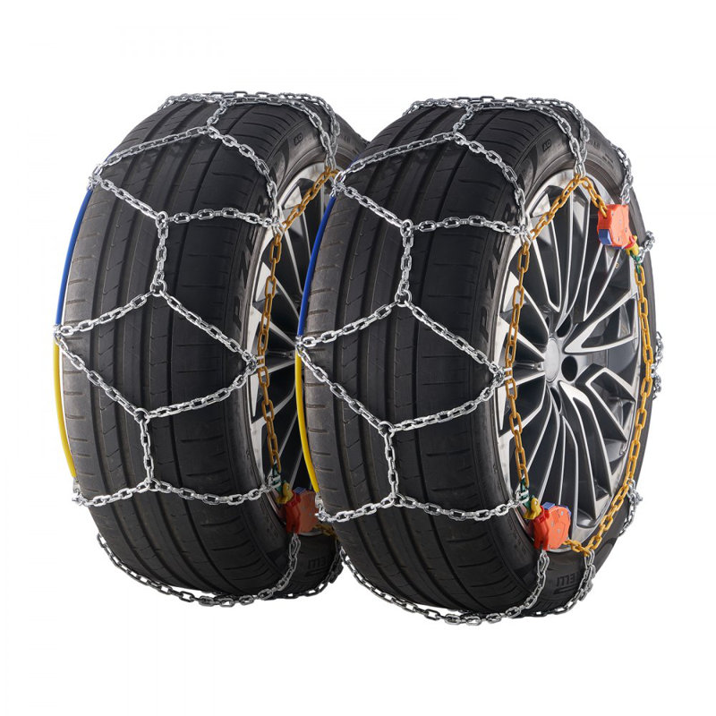 Chaînes à neige anti-dérapantes auto-resserrées, H 0,5 po x l 79,5 po x P 17,5 po
