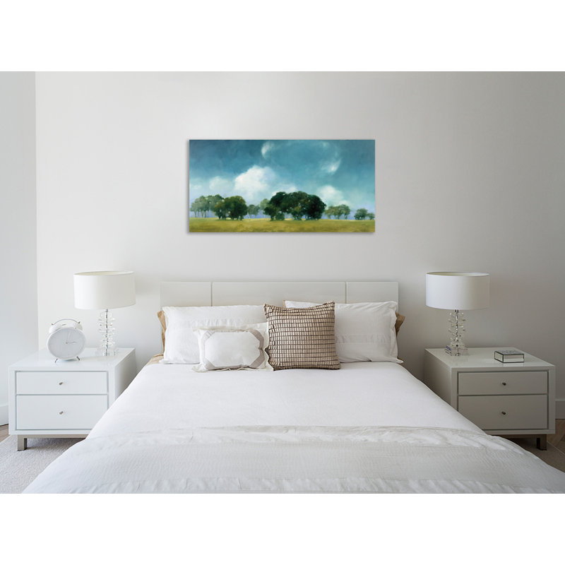 «Cloud Dance», toile tendue par Julia Purinton, H 12 po x l 24 po x P 1,5 po