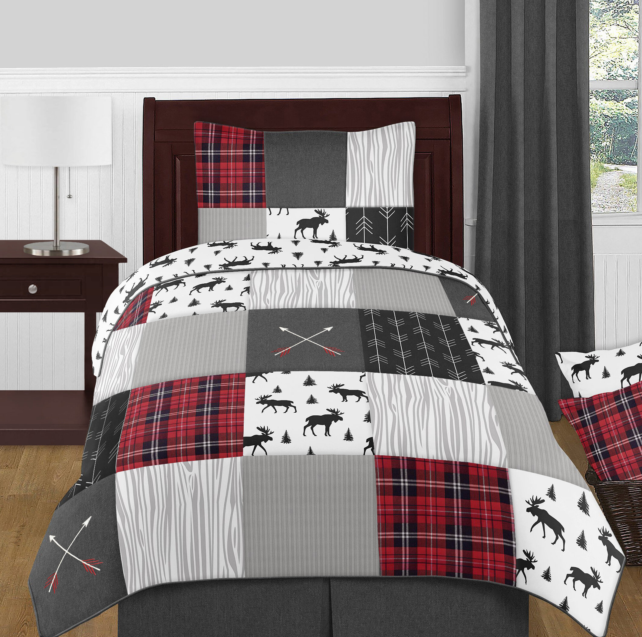 Bedding Comforter Set, 4 Pieces Bedding Set, Duvet Cover Sets Flannel  Fleece Panel Band Bedding Set …See more Bedding Comforter Set, 4 Pieces  Bedding