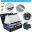 Fireproof Document Box,Portable Home Fire Safe Storage Box Case with Lock-122940679
