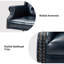 Fauteuil de direction traditionnel en simili cuir Swain-231443084