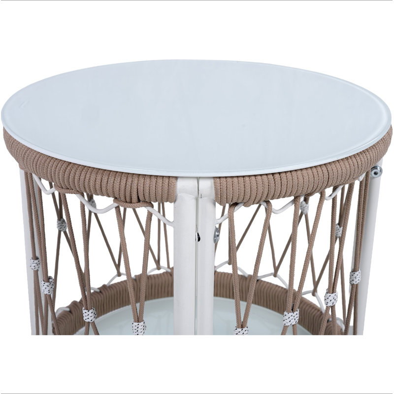 Table d'appoint d'extérieur 17,32 po Bohemian Garden