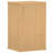 vidaXL Bathroom Cabinet with Door Olden Brown 13.78 x 11.81 x 21.65 in