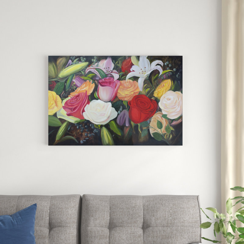 Abondance florale I, H 24 po x l 36 po