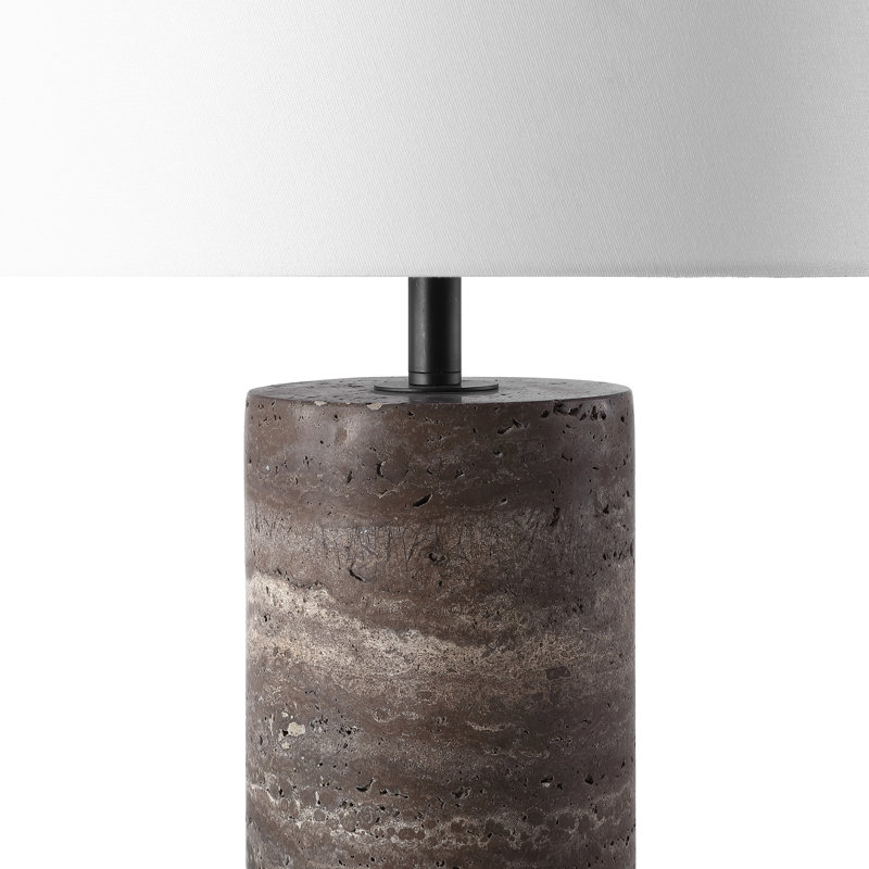 Rynetta Standard Table Lamp, Dark Brown