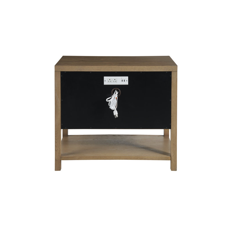 Saugatuck 2 - Drawer Nightstand, Sand Dune