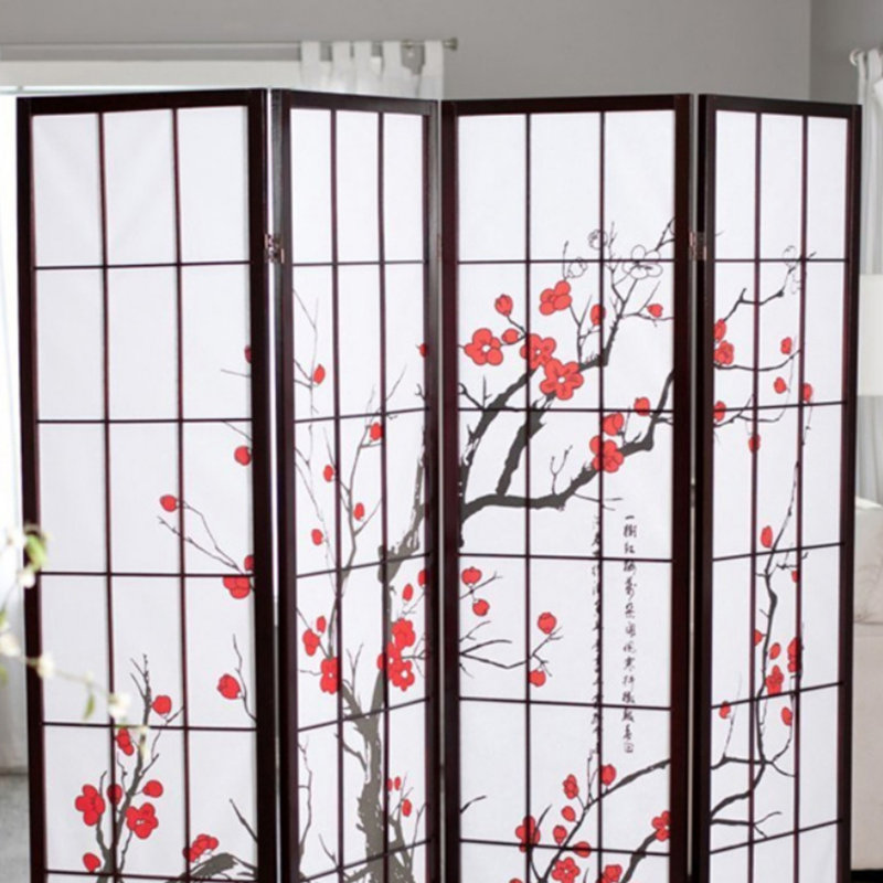 70" Tall 4-Panel Screen / Room Divider