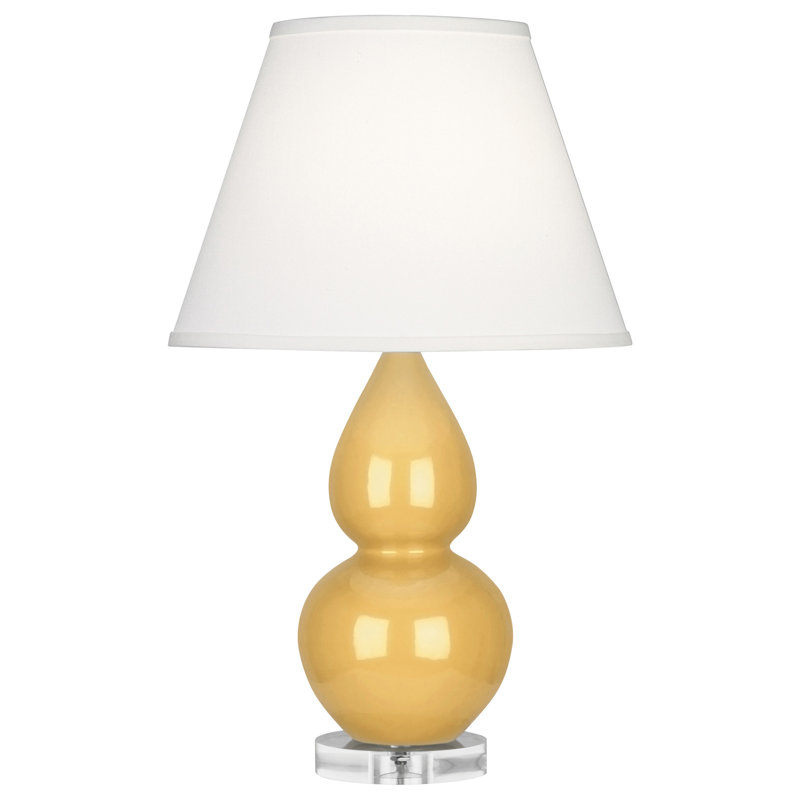 Small Double Gourd Table Lamp, Sunset Yellow