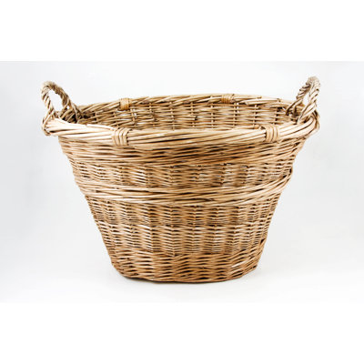 August Grove Wicker Decorative Basket