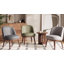 Chaise d'appoint moderne rembourrée avec pieds en bois massif-1898385700