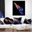  Coussin lombaire abstrait avec drapeau australien
