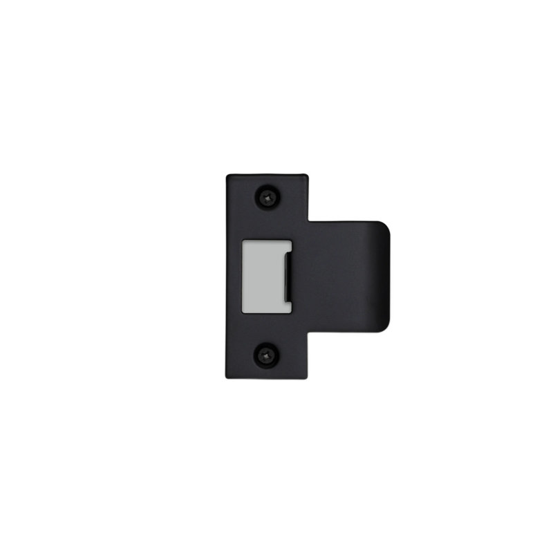 Ensemble de gâche / porte en forme de T / porte, Noir, noir, noir, noir, H 2,75 po x l 2,22 po x P 0,44 po