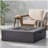 50,000 Btu Square Mgo Fire Table with Tank Outside-1901478126