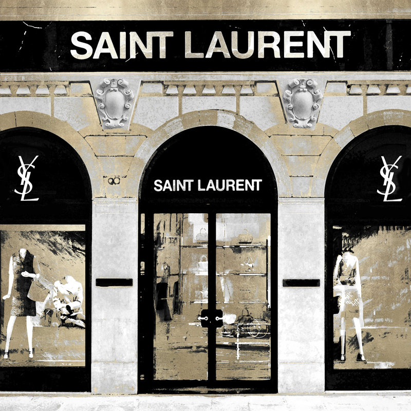 Fashion Boutique IV - Impression sur toile tendue, H 12 po x l 12 po